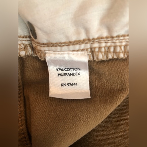 J.Jill Straight Slim Boyfriend Brown Pants Size 14 - Picture 7 of 9